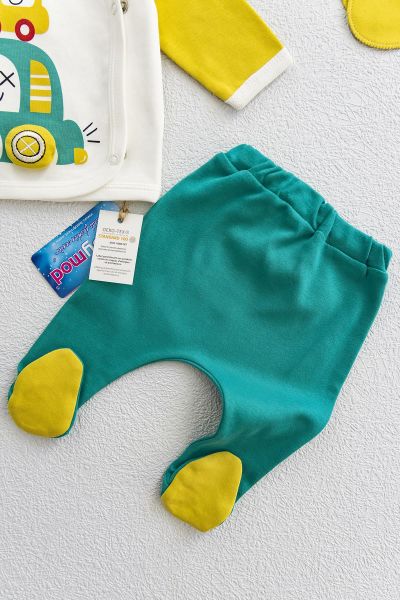 Erkek Bebek 5'li Hastane Çıkışı Bebek Seti