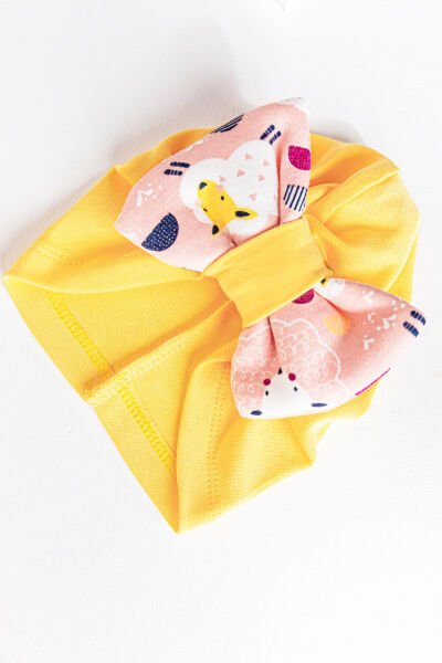 Kuzu Figürlü 5 Parça Kız Bebek Hastane Çıkışı Bebek Takımı