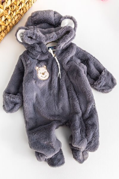 Ayıcık Figürlü Welsoft Peluş Astronot Erkek Bebek Tulum