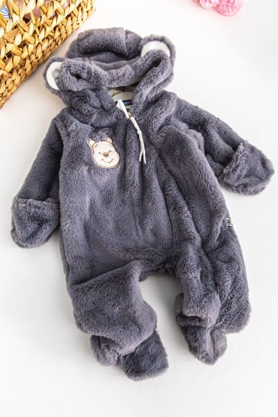 Ayıcık Figürlü Welsoft Peluş Astronot Erkek Bebek Tulum