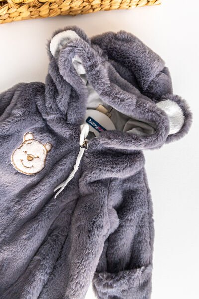 Ayıcık Figürlü Welsoft Peluş Astronot Erkek Bebek Tulum