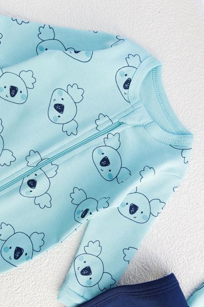 Koala Figürlü 8'li Erkek Bebek Hastane Çıkışı Bebek Takımı