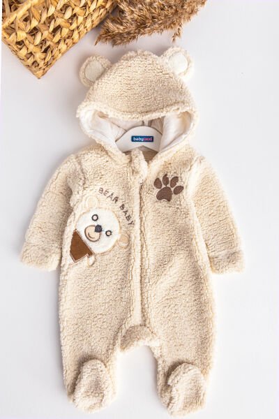 Ayıcık Figürlü Peluş Bebek Tulum