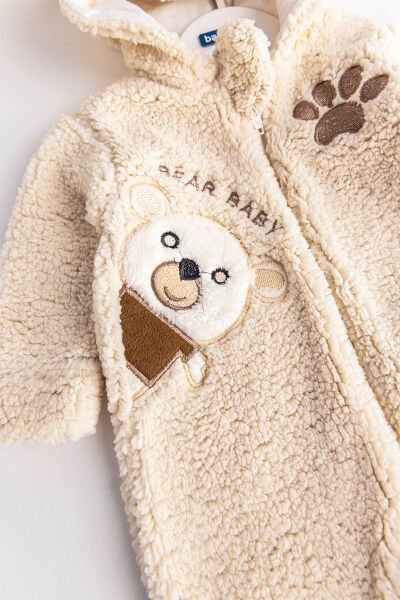 Ayıcık Figürlü Peluş Bebek Tulum