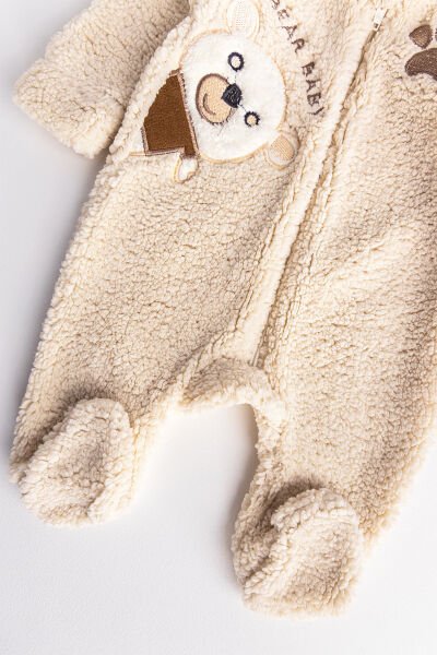 Ayıcık Figürlü Peluş Bebek Tulum