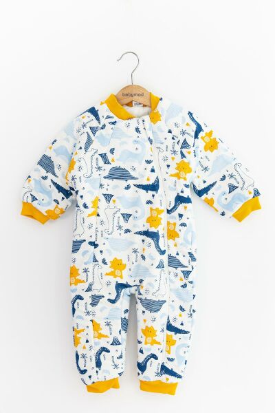 Dino Figürlü Erkek Bebek Uyku Tulumu