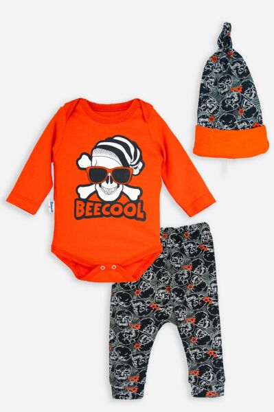 Mniworld Beecool Kuru Kafa Üçlü Bebek Takım