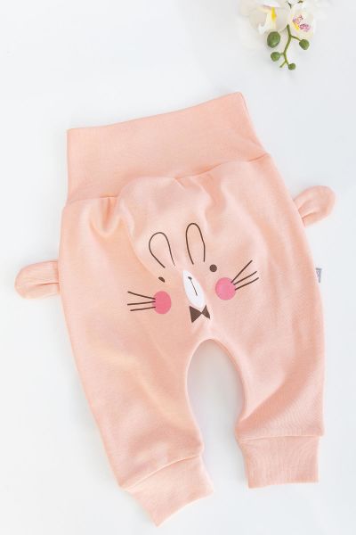 Tavşan Figürlü Kız Bebek Tek Alt Pantolon