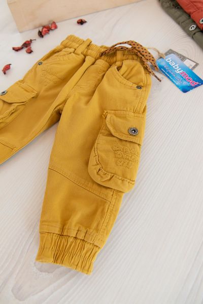 Erkek Bebek Kargo Bebek Pantolon