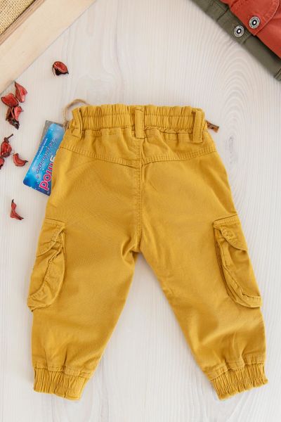 Erkek Bebek Kargo Bebek Pantolon