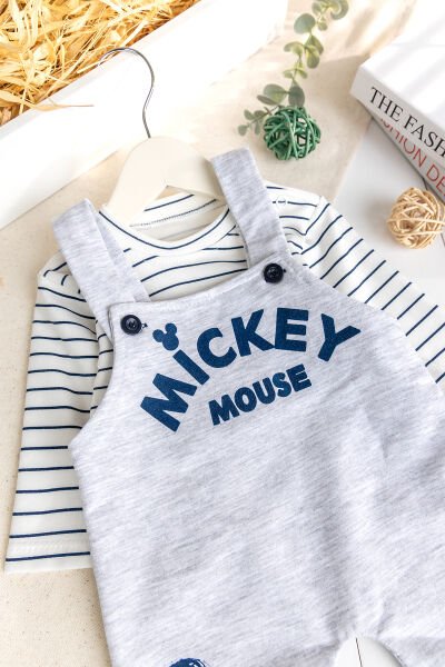 Erkek Bebek Tulum Salopet Takım 2'li