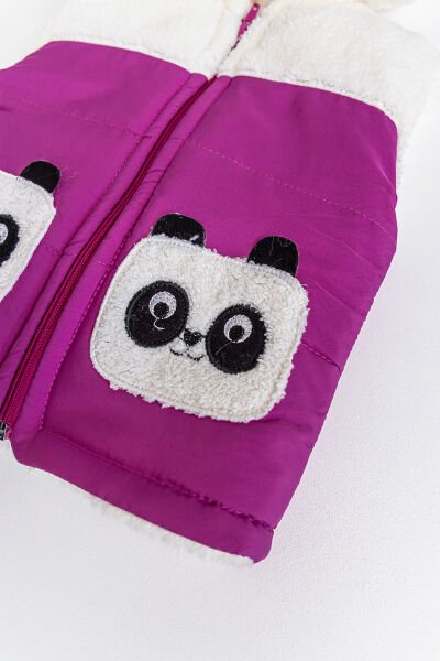 Panda Figürlü Welsoft Kız Çocuk Şişme Yelek