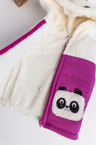 Panda Figürlü Welsoft Kız Çocuk Şişme Yelek