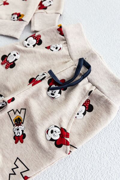 Minnie Mouse Kız Çocuk Pijama Takımı