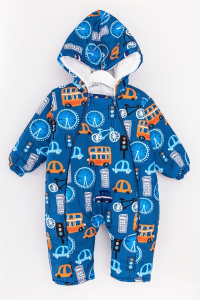 Araba Figürlü İçi Peluş Erkek Bebek Astronot Tulum