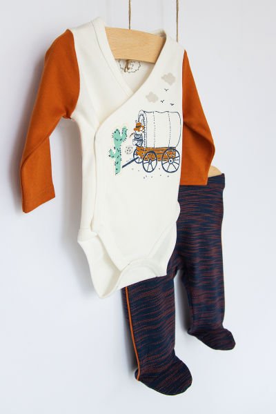Çıt Çıtlı Body 2'li Bebek Takım Layette