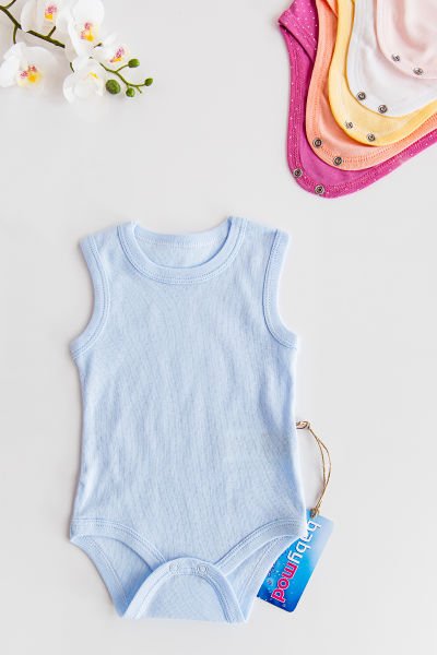 Erkek Bebek Çıt Çıtlı Body Zıbın