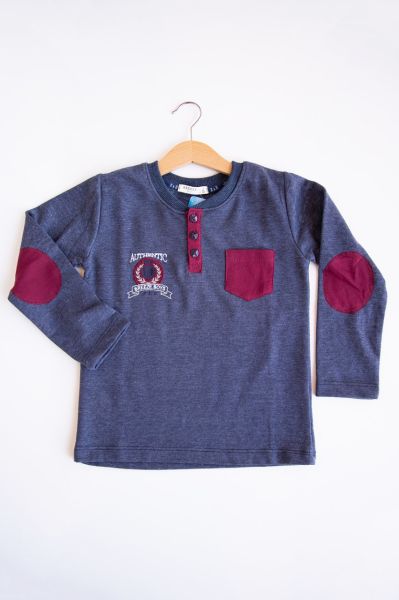 Breeze Düğmeli Çocuk Sweat