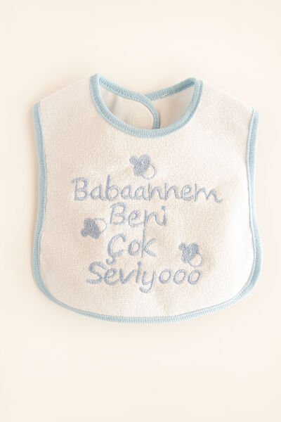 Bebek Önlüğü Babaannem Beni Seviyo Yazılı