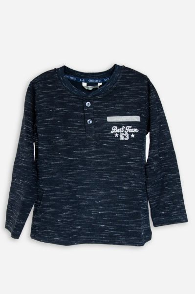 Breeze Düğmeli Erkek Çocuk Sweatshırt