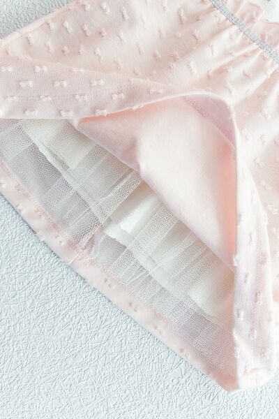 Kalpli Yazlık Kısa Kollu Bebek Elbise