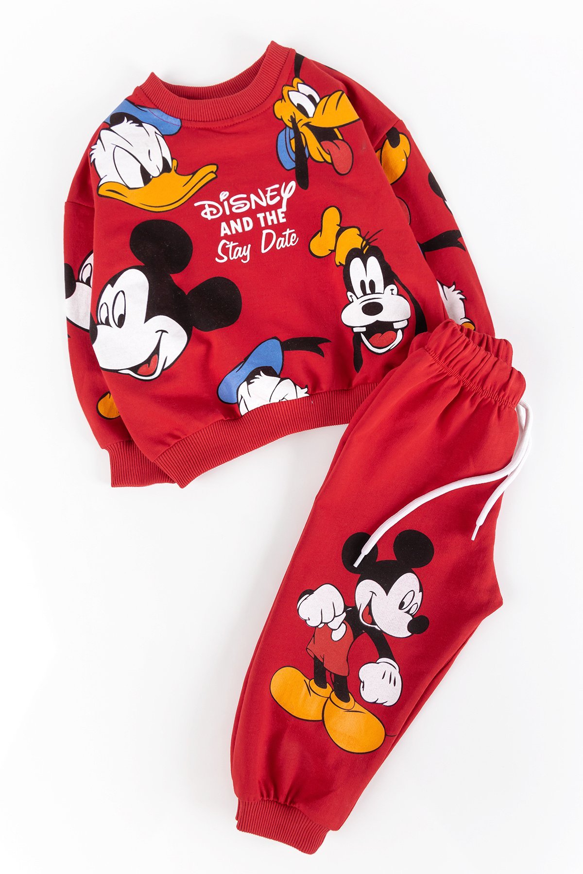 Orijinal Marka Yazılı Figür Baskılı Kız/Erkek Çocuk Takım