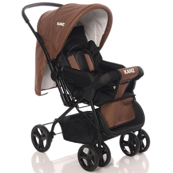 Kanz Rainer Çift Yönlü Bebek Arabası Kahverengi