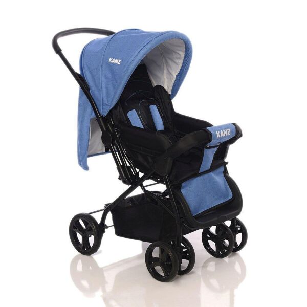 Kanz Rainer Çift Yönlü Bebek Arabası Mavi