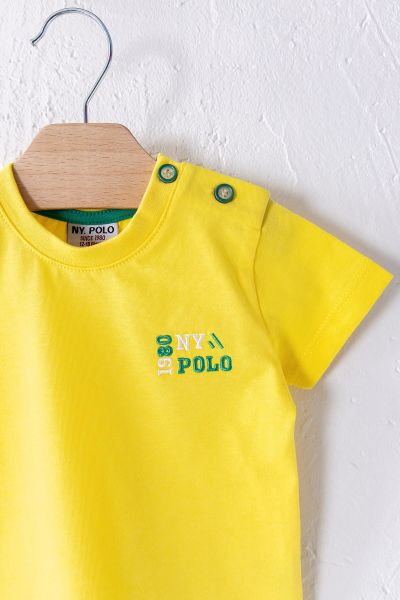 Ny Polo Yazlık Penye Erkek Çocuk Takım
