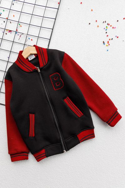 Siyah Erkek Çocuk Sweatshirt