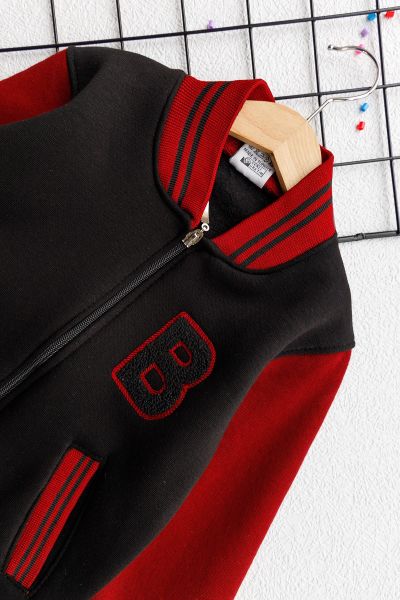 Siyah Erkek Çocuk Sweatshirt