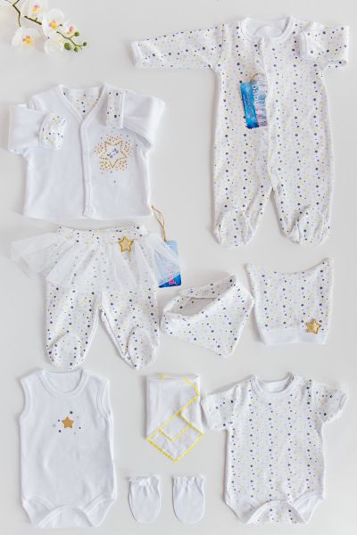 Little Starts Uyku Meleği Temalı 9 Parça Bebek Hastane Çıkışı