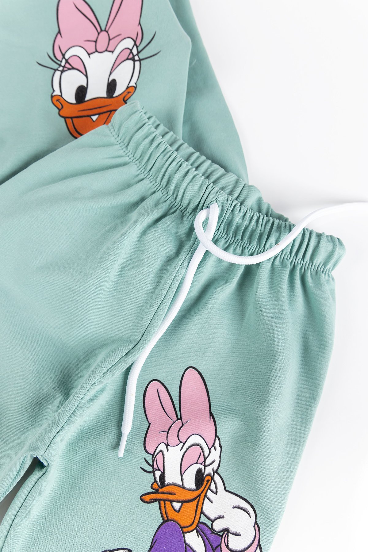 Orijinal Marka Figürlü Kız Çocuk Eşofman Takımı