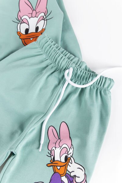 Orijinal Marka Figürlü Kız Çocuk Eşofman Takımı