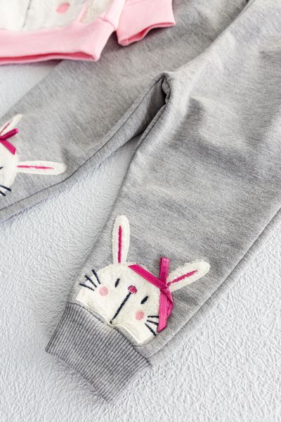 Pretty Rabbit Kız Bebek İkili Bebek Takımı