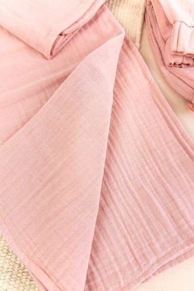 Müslin 100% Pamuk 10'lu Kız Bebek Hastane Çıkışı Yeni Doğan Set