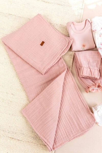 Müslin 100% Pamuk 10'lu Kız Bebek Hastane Çıkışı Yeni Doğan Set