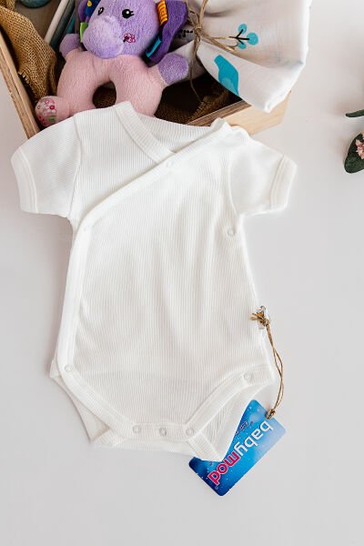 Babymod Bebek Kruvaze Çıt Çıtlı Body
