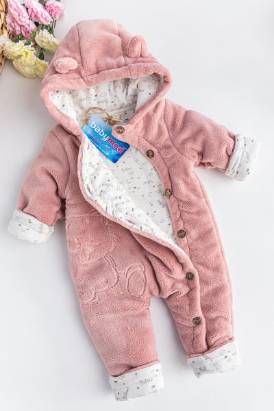 Ayıcık Figürlü Welsoft Peluş Astronot  Bebek Tulum