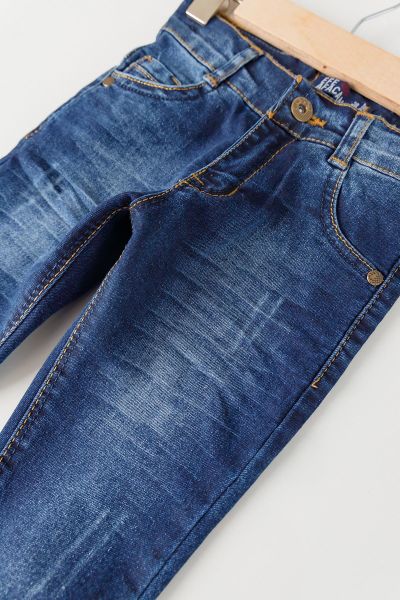 Denim Kumaş Erkek Çocuk Kot Pantolon