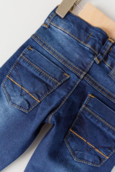 Denim Kumaş Erkek Çocuk Kot Pantolon