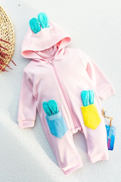 Minik Tavşan Kız Bebek Tulum