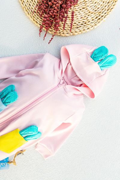 Minik Tavşan Kız Bebek Tulum