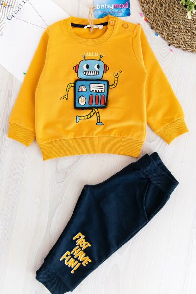 Sevimli Robot Erkek Bebek Takım