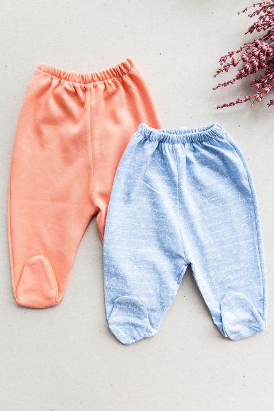 İkili Patikli Bebek Tek Alt Pantolon