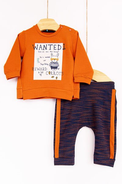 Babymod Erkek Bebek Takım Tavşan Figürlü Layette