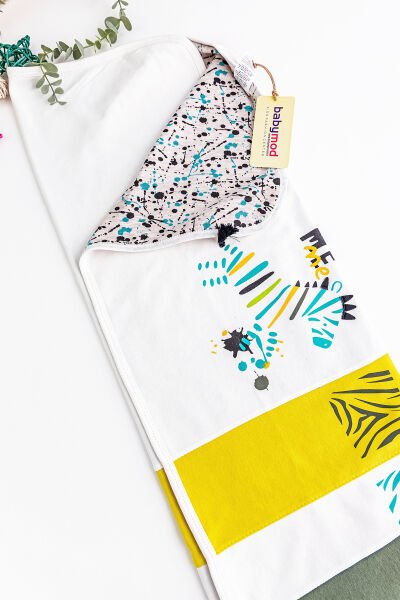 Zebra Figürlü 10 Parça Erkek Bebek Hastane Çıkışı Bebek Seti