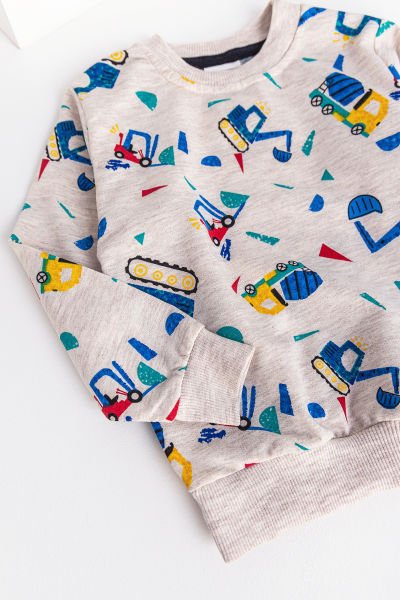 Araba Figürlü Erkek Çocuk Pijama Takımı