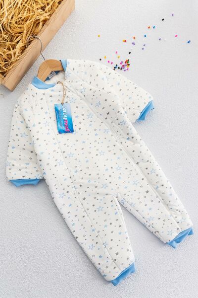 Erkek Bebek Yıldızlı Erkek Bebek Uyku Tulumu