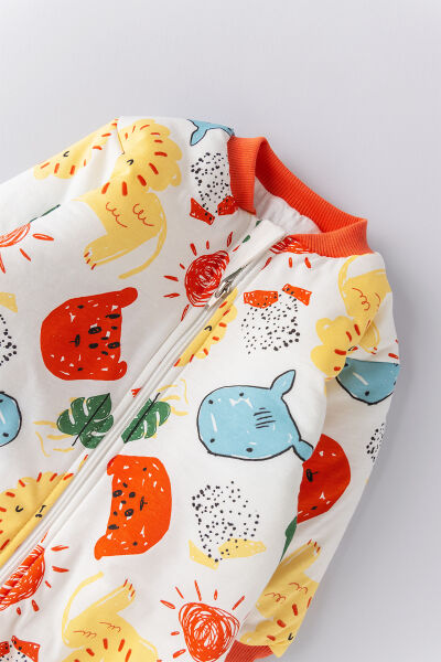 Sevimli Dostlar Figürlü Unisex Çocuk Uyku Tulumu